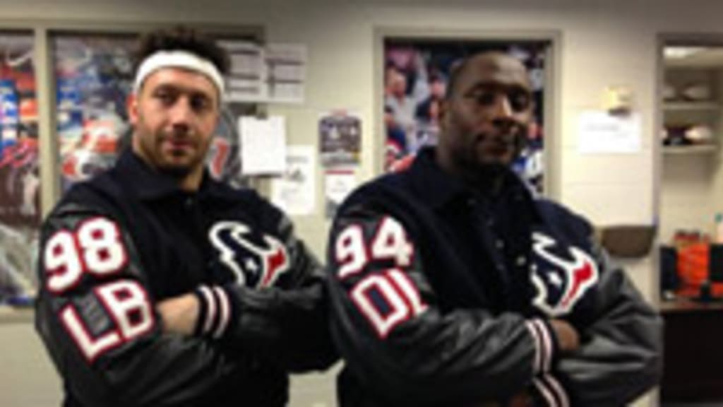 Houston Texans bust out snazzy letterman jackets