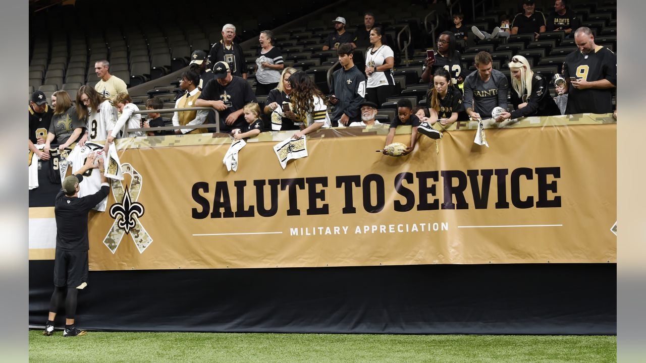 NFL New Orleans Saints Salute To Service-Happy Armed Forces Day