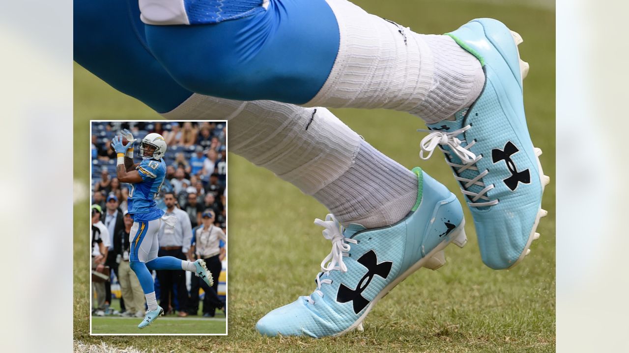powder blue football cleats