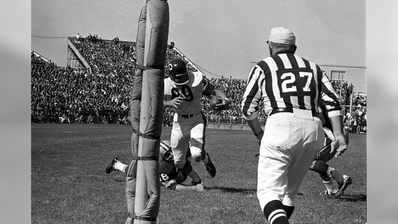 Packers vs. Bears at Wrigley Field, 1963.