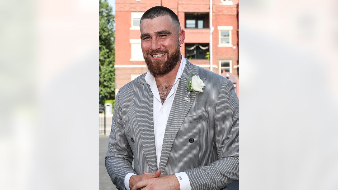 Travis Kelce Wears Stylish Pre-Game Outfit as Kansas City Chiefs Face Off  with L.A. Chargers