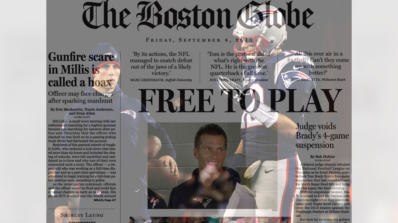 Once again, Tom Brady looks like an MVP - The Boston Globe