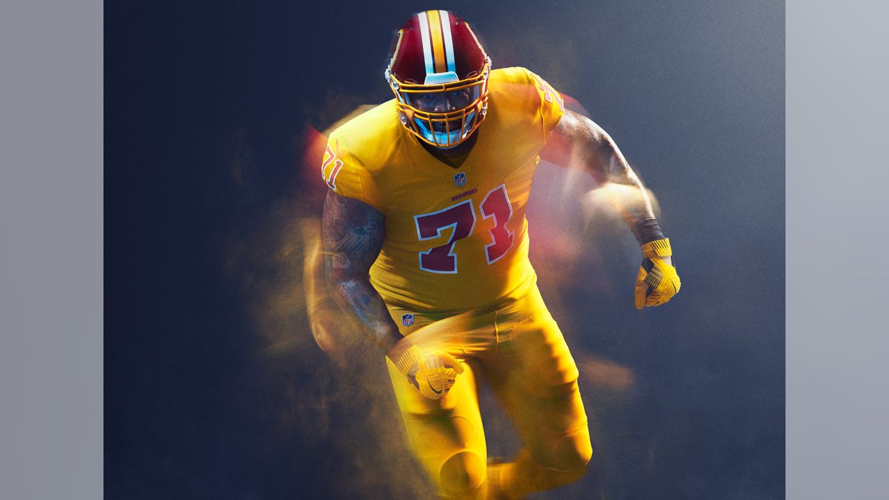 washington redskins color rush