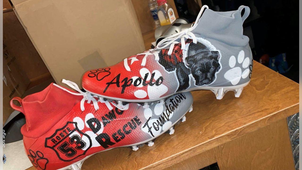 Photos: Raiders unbox custom cleats for NFL My Cause My Cleats