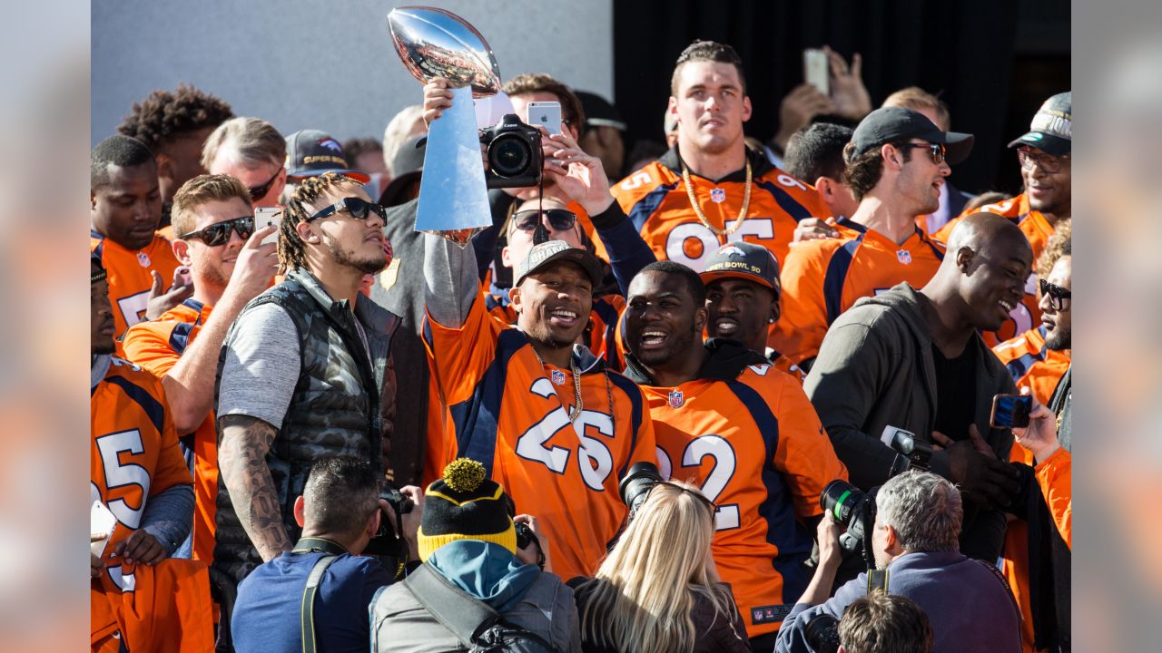 Broncos Fans At Super Bowl 50