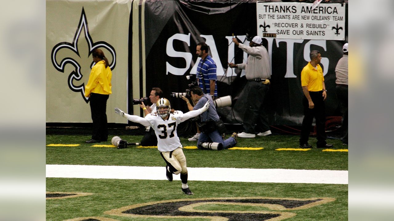 Two iconic Saints plays perfectly mirror New Orlean's recovery