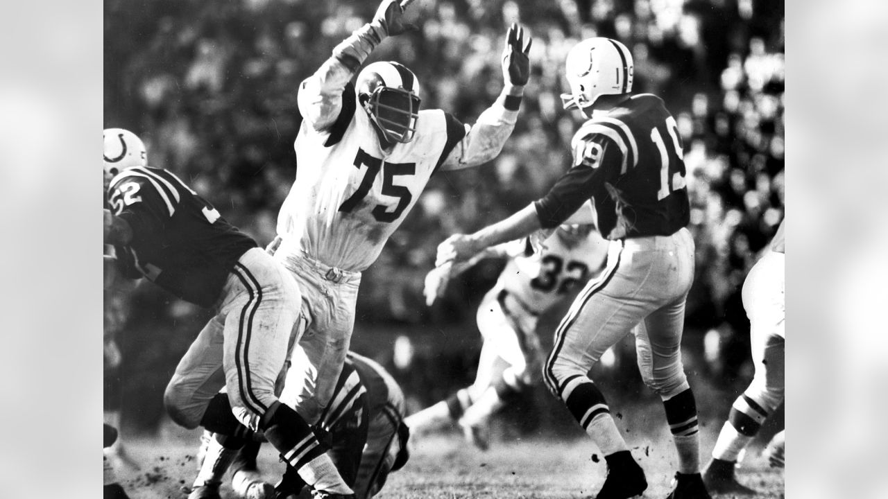 NFL 100: At No. 16, Deacon Jones head-slapped, smack-talked and sacked his  way to greatness - The Athletic