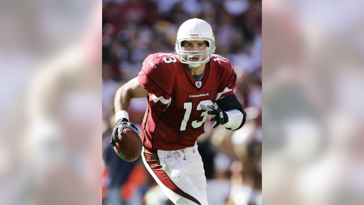 : NFL PRO LINE Men's Kurt Warner Cardinal Arizona