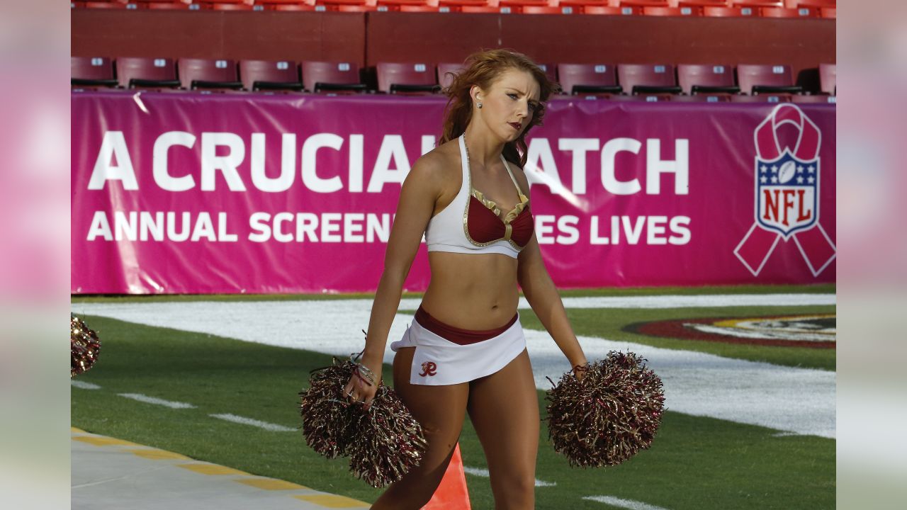 Pictures: NFL cheerleaders support breast cancer awareness – Orange County  Register