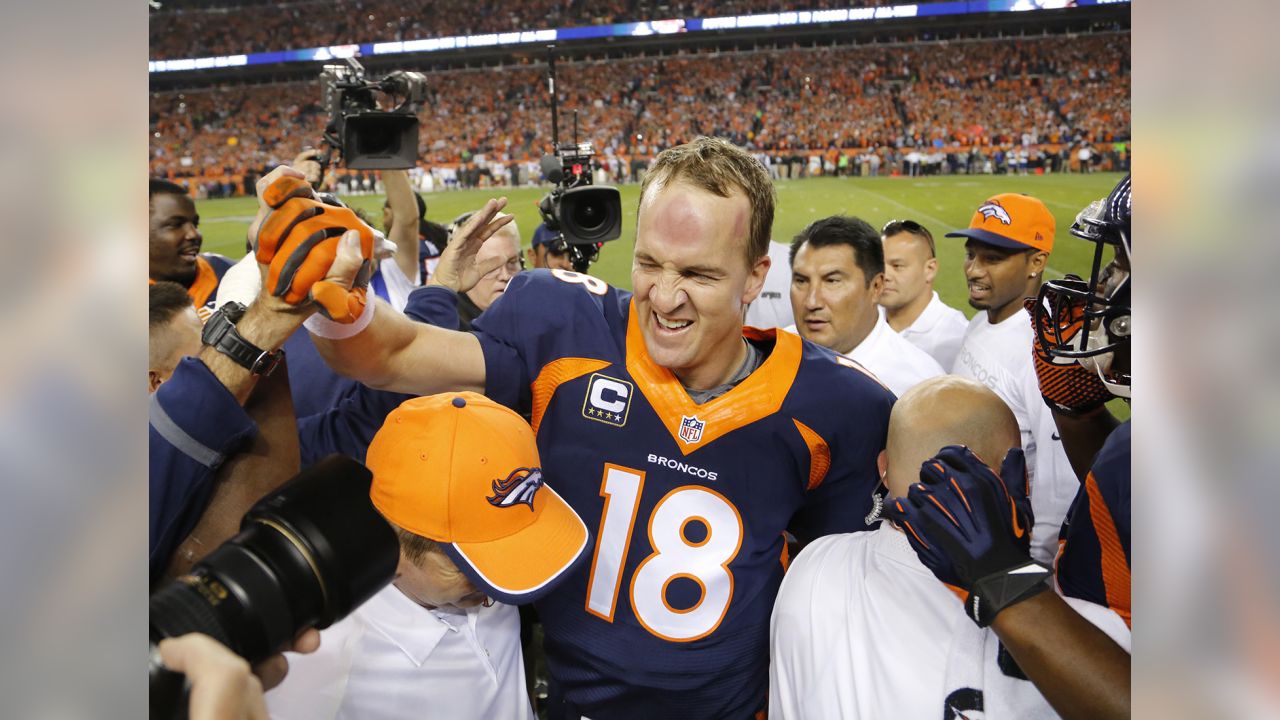 NFL Football: Peyton Manning Throws Touchdown Pass 509 to Break Record