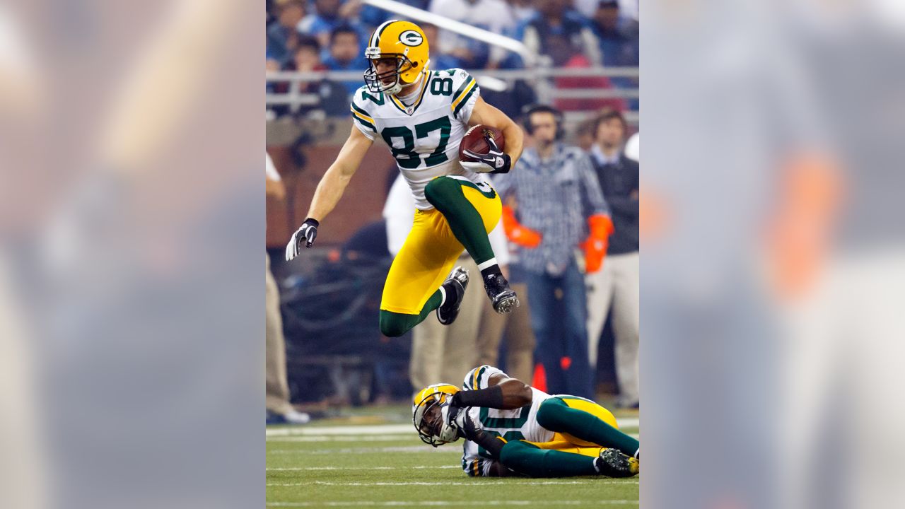 Jordy Nelson Touchdown from Super Bowl XLV Sports Photo - Item #  VARPFSAANF007