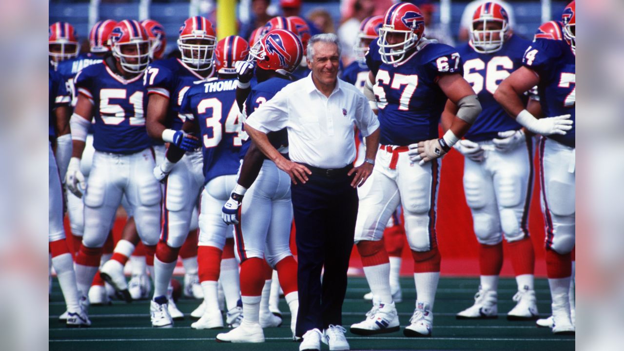 Marv Levy of the Buffalo Bills Stock Photo - Alamy