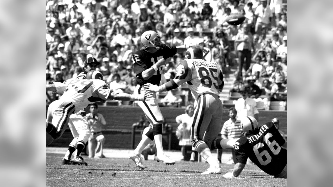 AFC Playoffs, Houston Oilers QB Ken Stabler in action during sack vs  News Photo - Getty Images