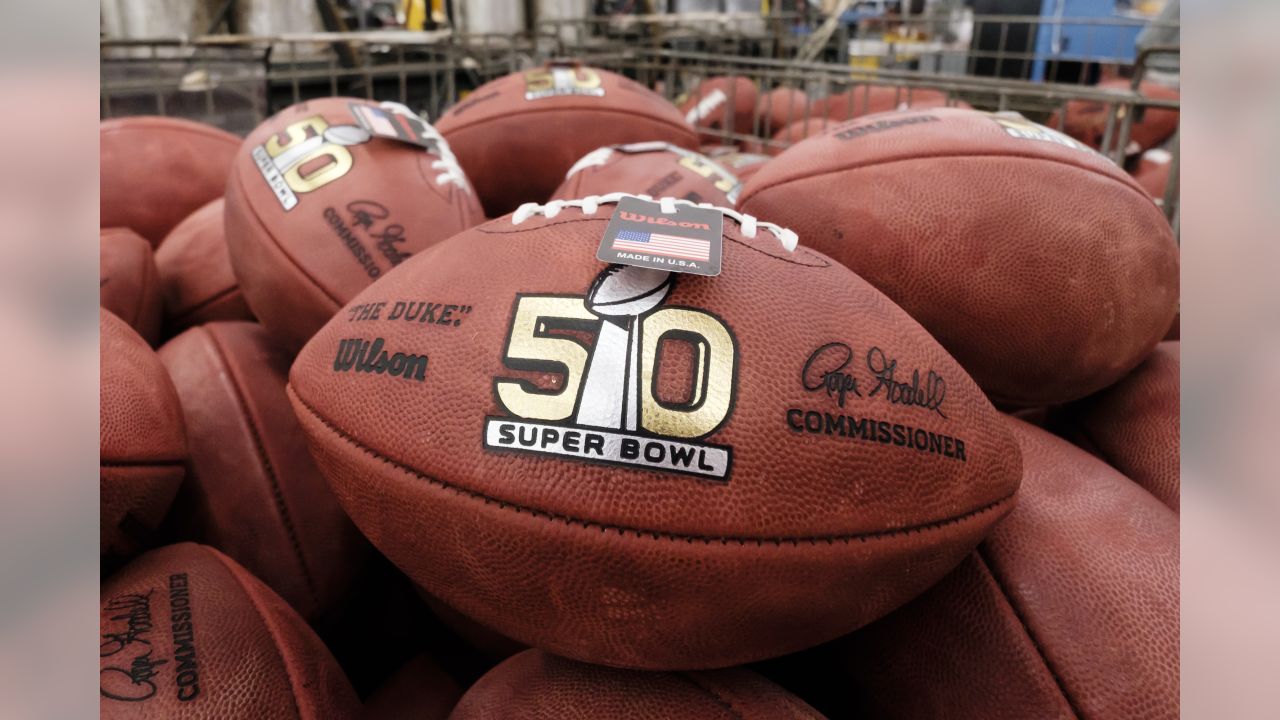 The making of Super Bowl 50 game balls