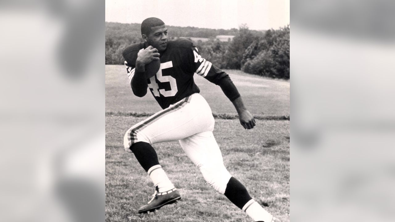 Ernie Davis high school football jersey up for auction