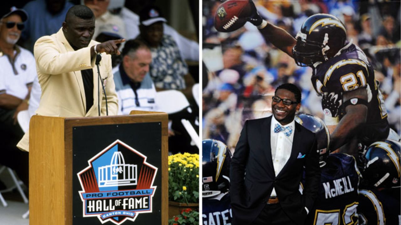 Pro Football Hall of Fame: Record-setting LaDainian Tomlinson bolts to  Canton