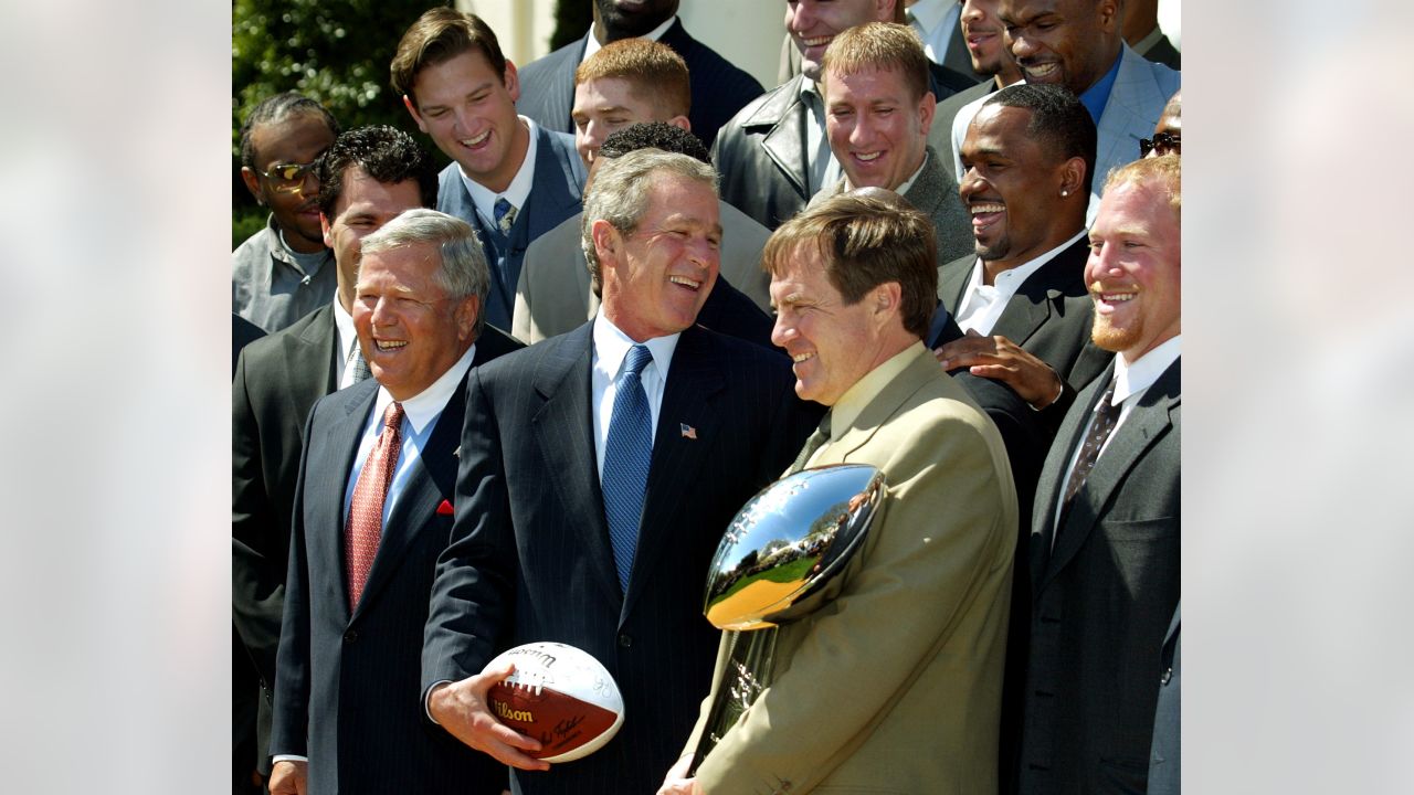 Super Bowl champs at the White House