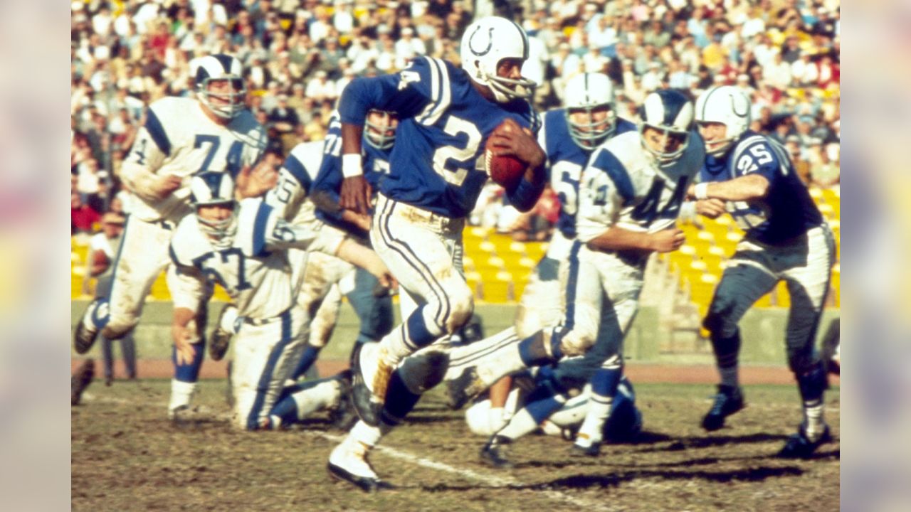 Hall of Famers » LENNY MOORE  Colts football, Football, Football