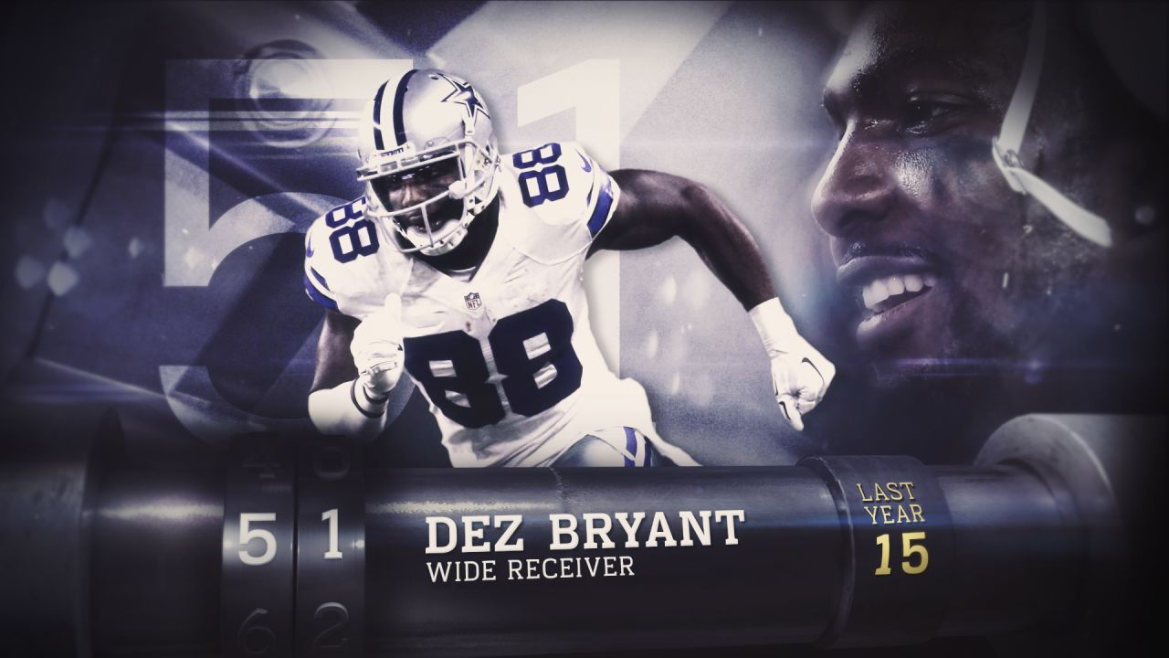 Dez Bryant check in at No. 15 on NFL Network's Top 100 players