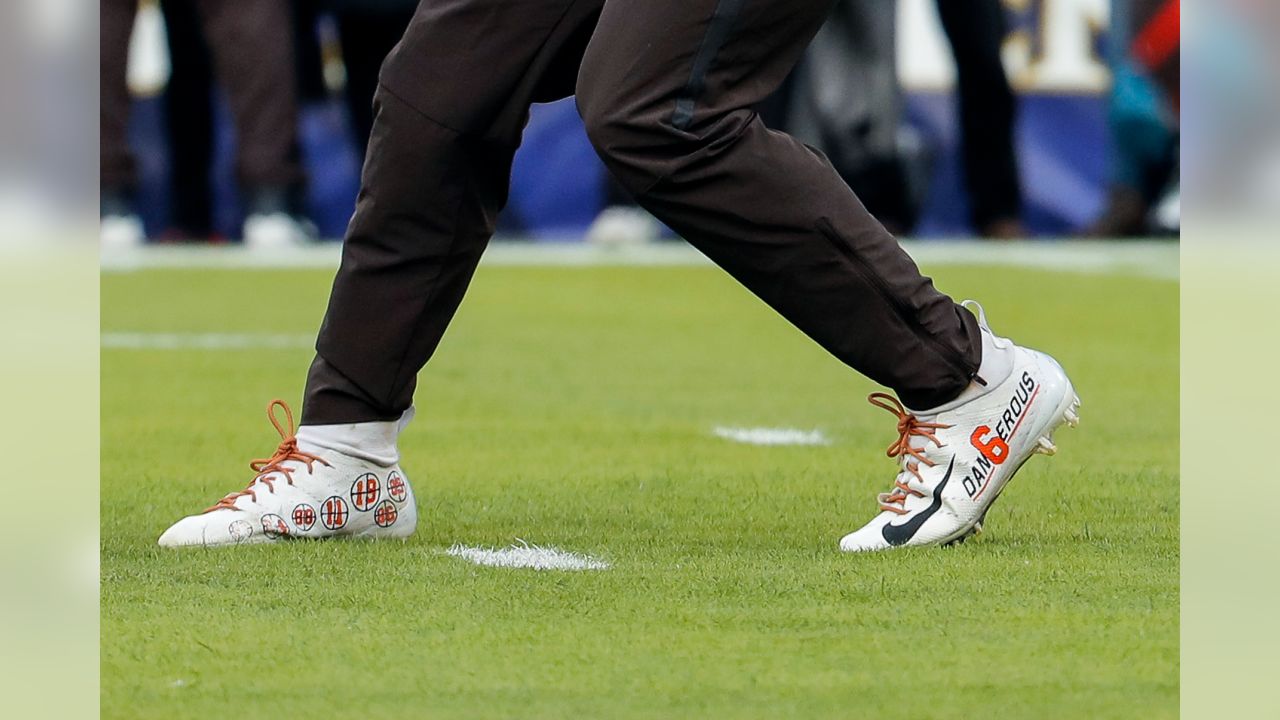 BAKER MAYFIELD 6 BROWNS 2018 Nike Vapor Untouchable Elite Football