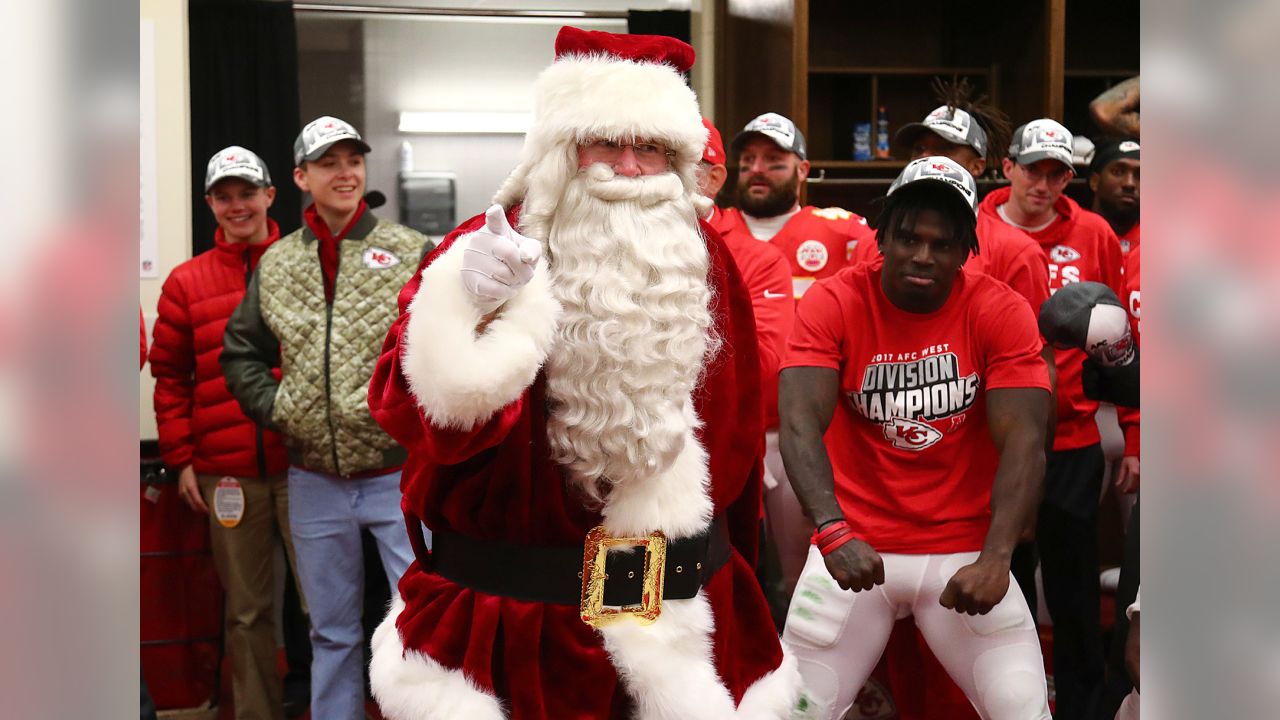 The NFL celebrates the holidays