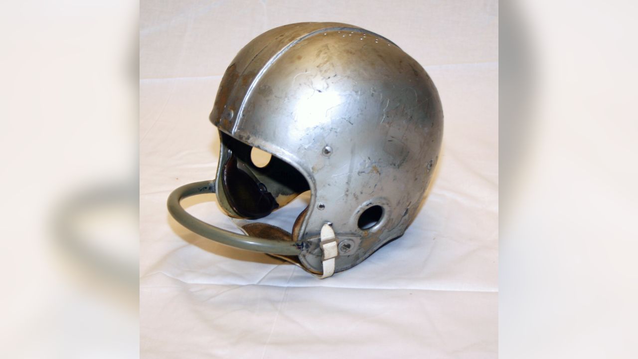 Through The Decades: Football Helmet 