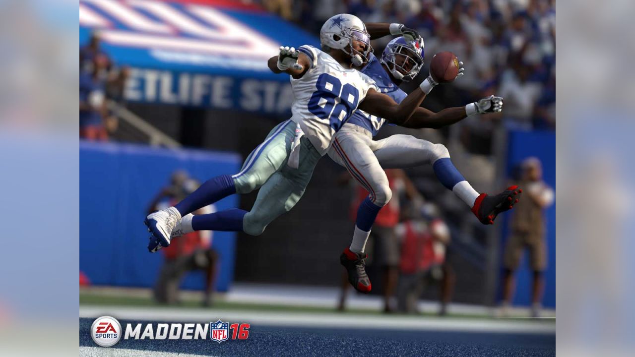 Madden NFL 16 wide receiver rankings