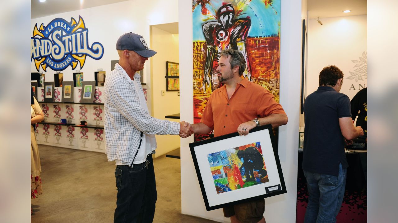 Todd Marinovich debuts new artwork