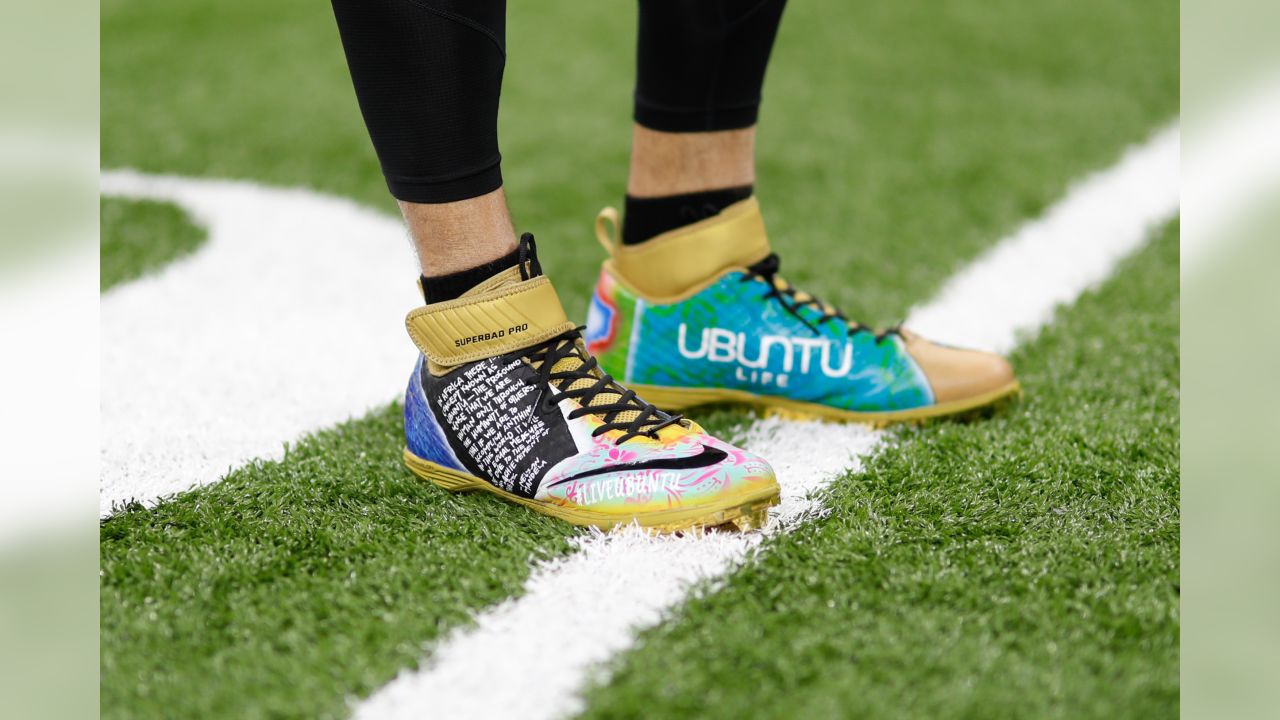 Drew Brees' Cleats from My Cause, My Cleats Up for Auction