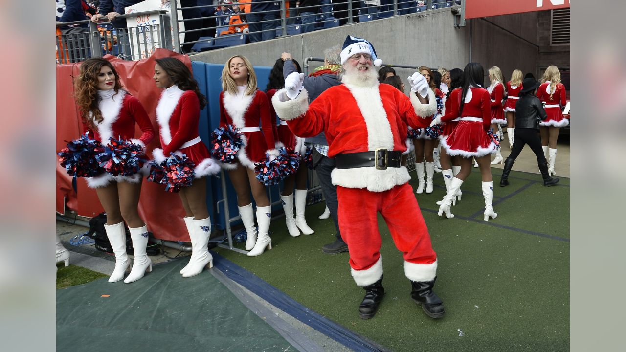 The NFL celebrates the holidays