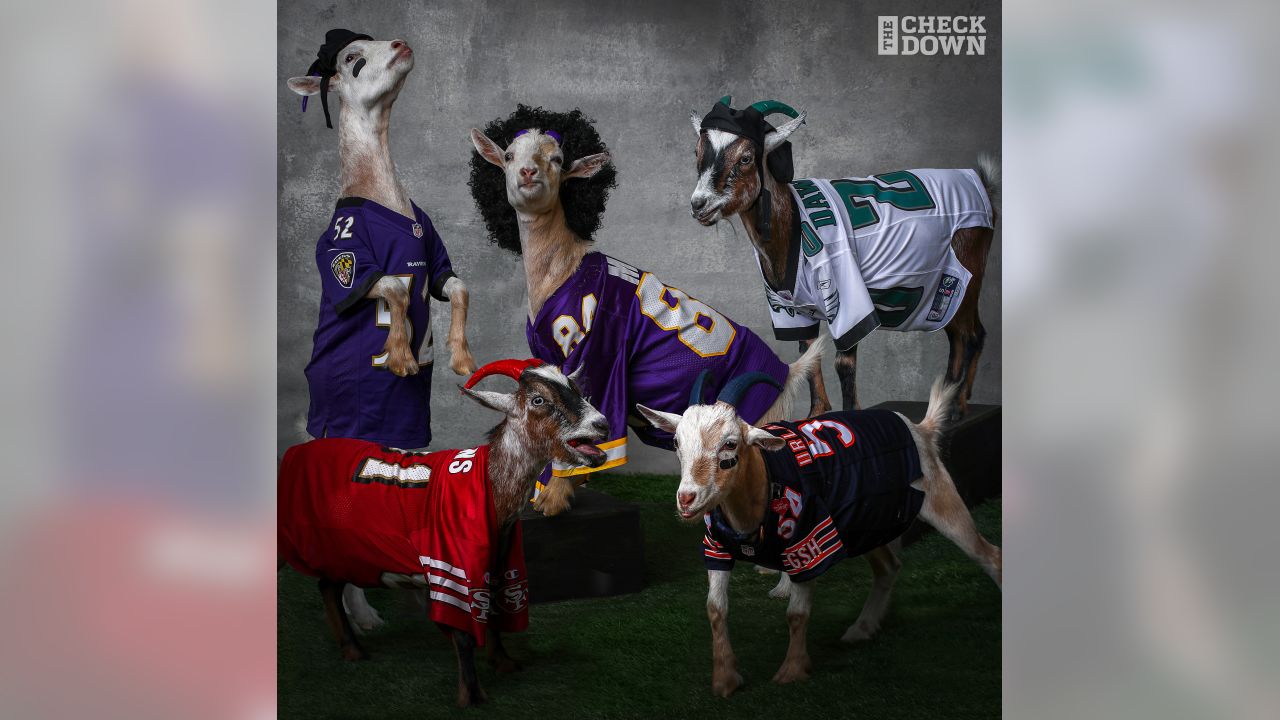 Pro Football Hall of Famers as goats