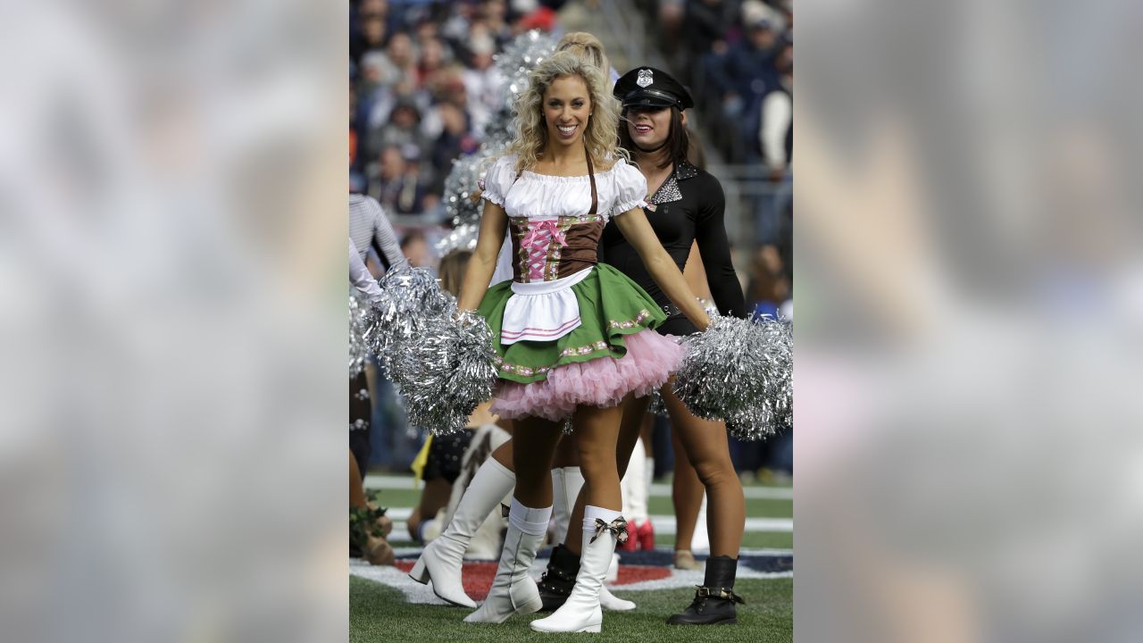 NFL cheerleaders dress up for Halloween