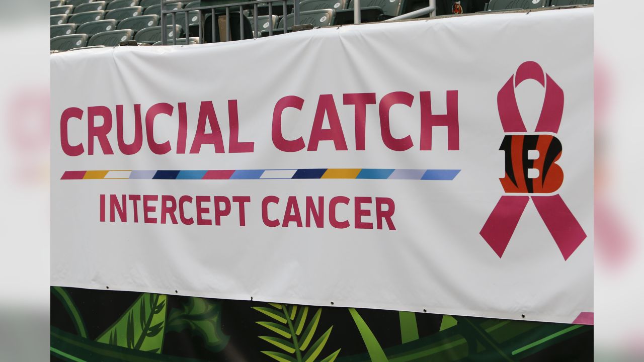 NEW Crucial Catch Intercept Cancer Cincinnati Bengals Custom