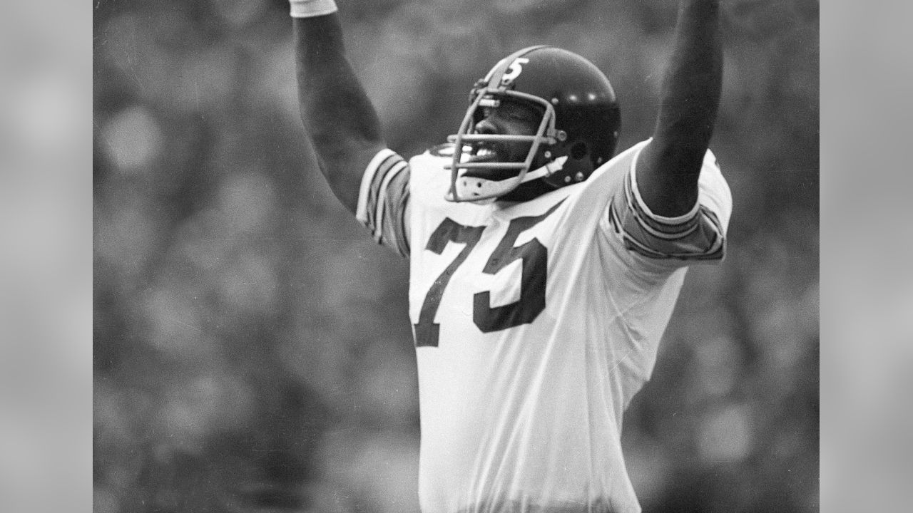 Defensive tackle 'Mean Joe' Greene of the Pittsburgh Steelers