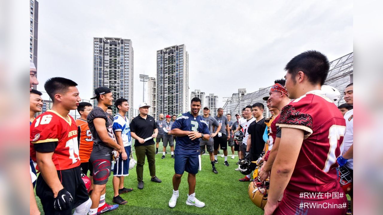 Russell Wilson in China