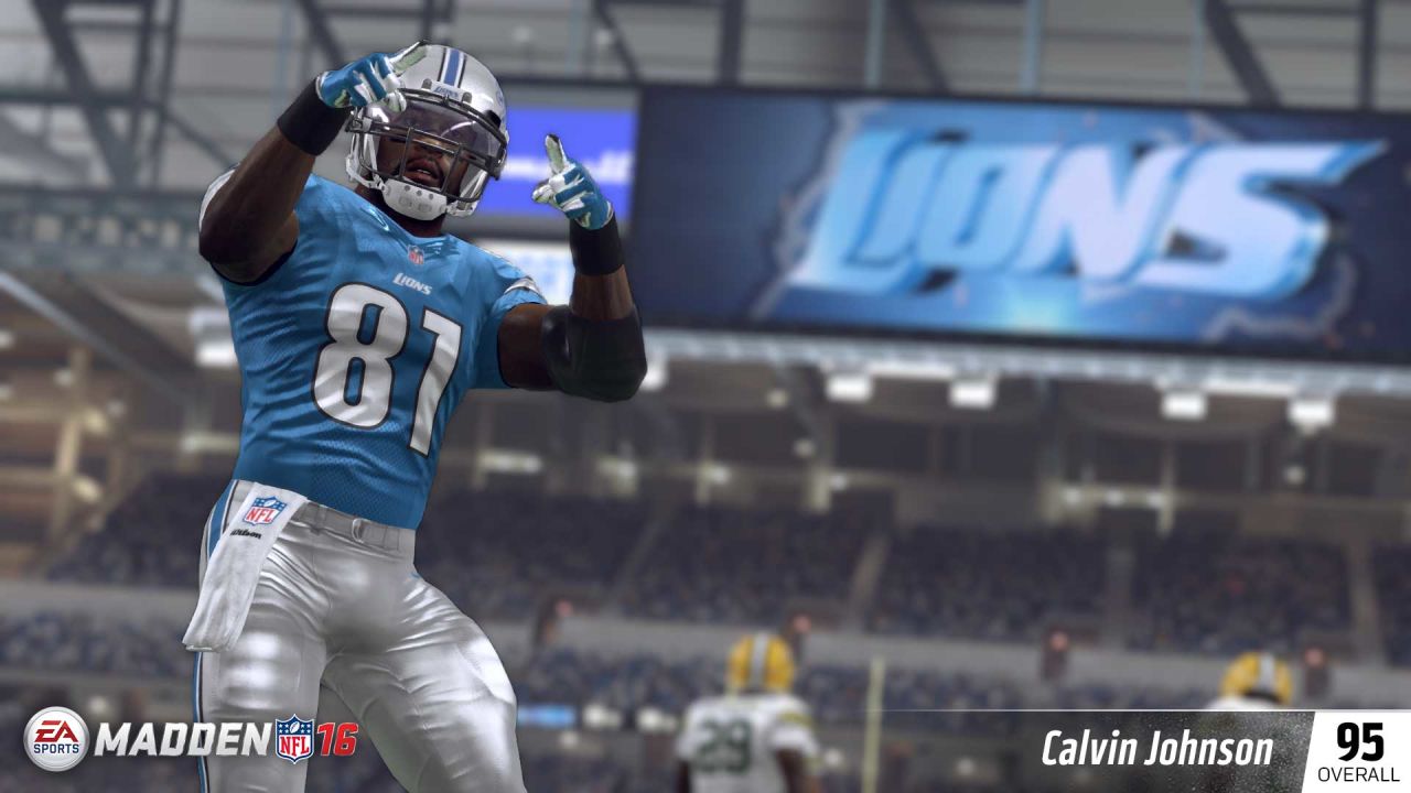 Madden NFL 16 wide receiver rankings