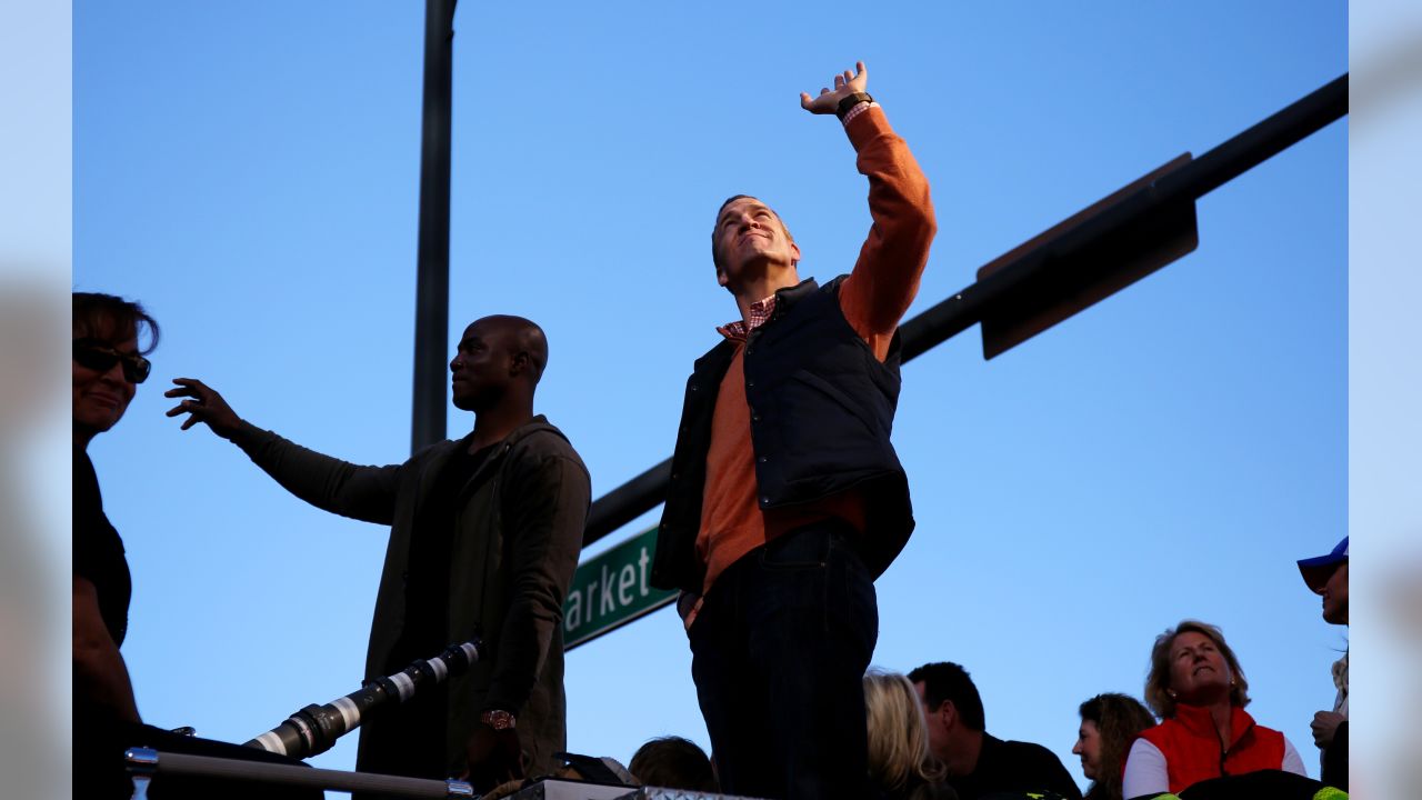 Super Bowl champion Broncos parade through Denver