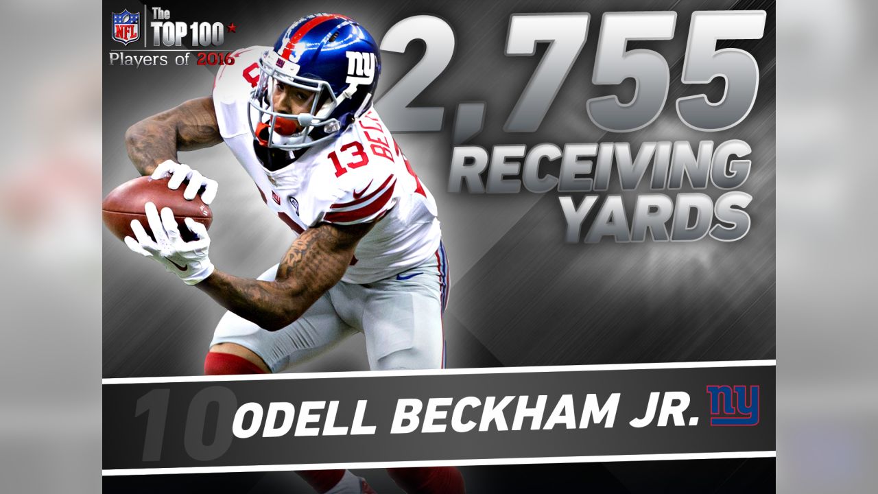 Odell Beckham Jr 2755 Yards Most Yards Through First Two