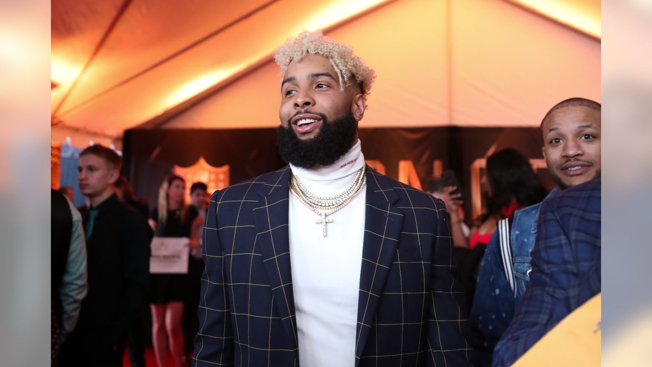 Odell Beckham might have had the most creative tuxedo at the 2019