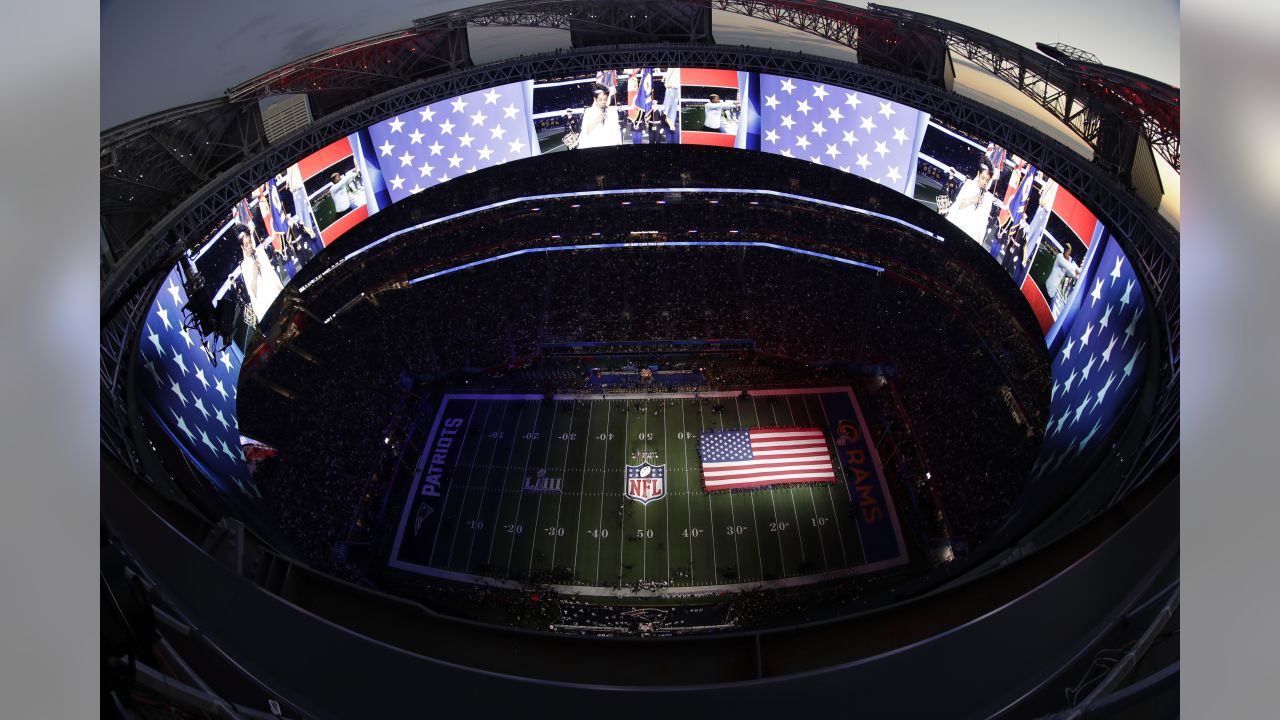 50' x 100′ – Super Bowl 50  Giant American Flags – Giant USA Flags