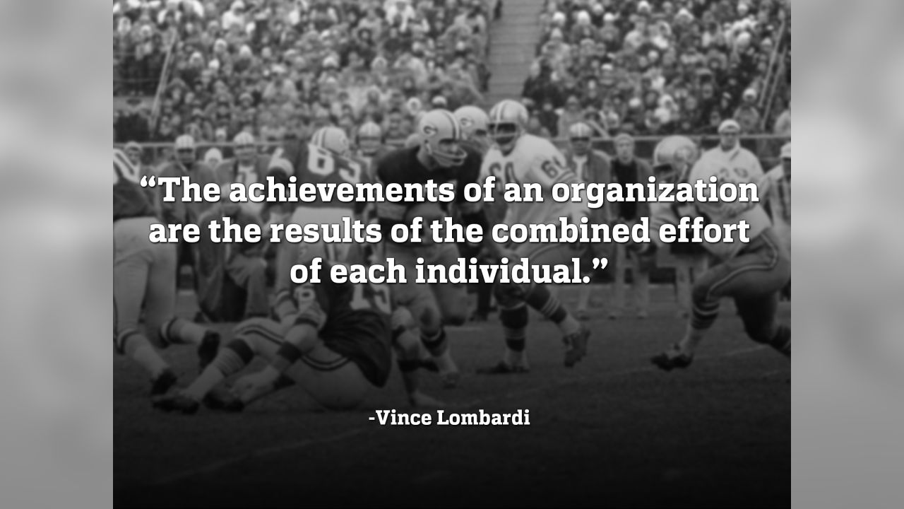 Greatest Vince Lombardi Quotes