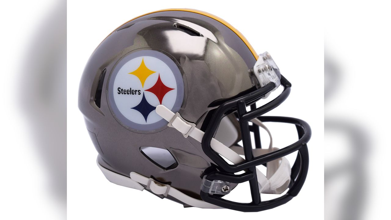 Pittsburgh Steelers Chrome Helmet Car Emblem