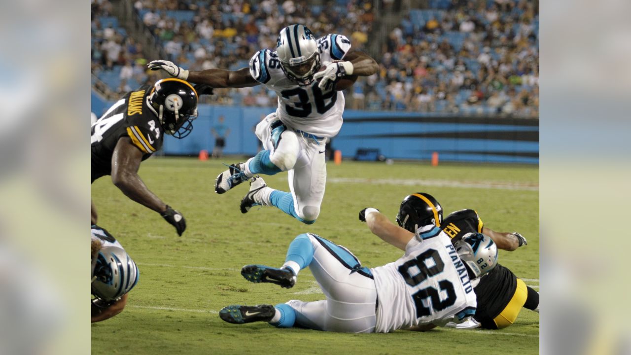 Cleveland Browns wide receiver Travis Benjamin runs the ball during  preseason NFL football game between the Browns and the St. Louis Rams  Saturday, Aug. 23, 2014, in Cleveland. (AP Photo/Tony Dejak Stock