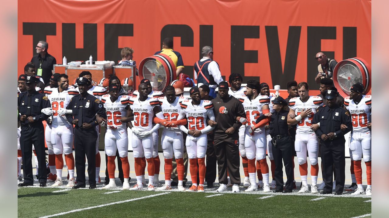 First responders join the Cleveland Browns