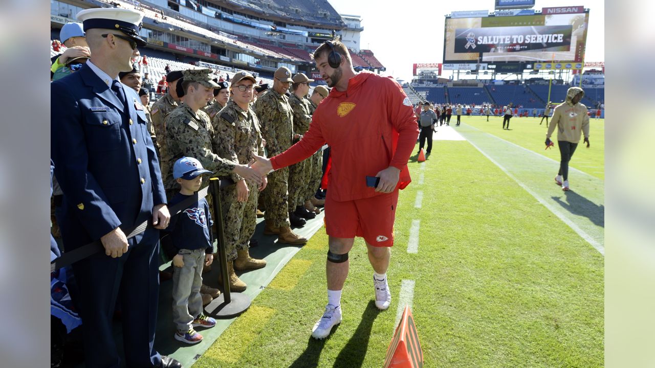 Tenn. Titans honor military members with 'Salute to Service' game