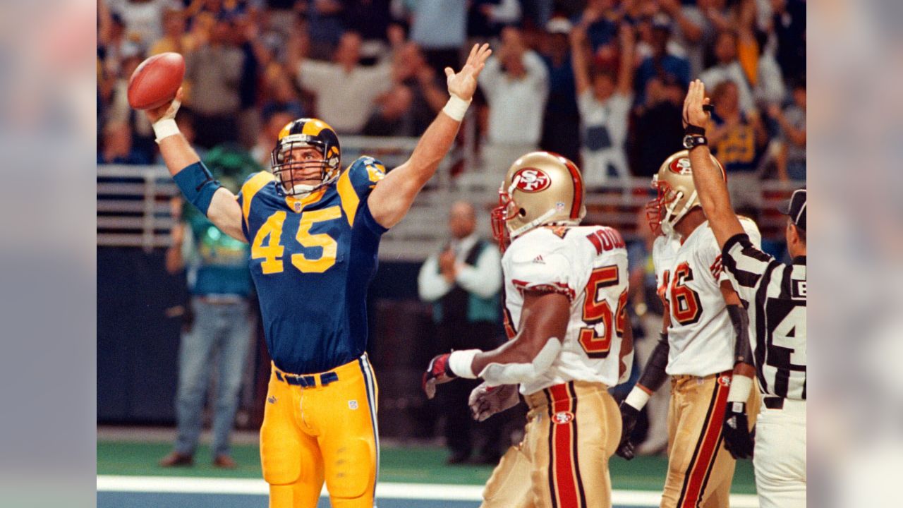 Los Angeles Rams greatest show on turf Marshall Faulk Kurt Warner