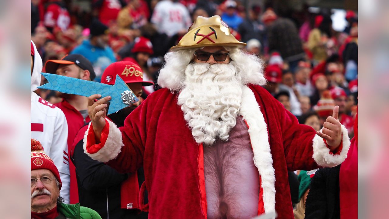 Buffalo Bills Even Santa Claus Cheers For Christmas NFL Long