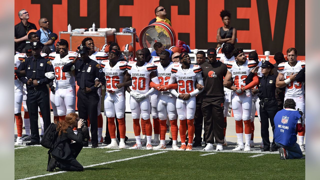 First responders join the Cleveland Browns