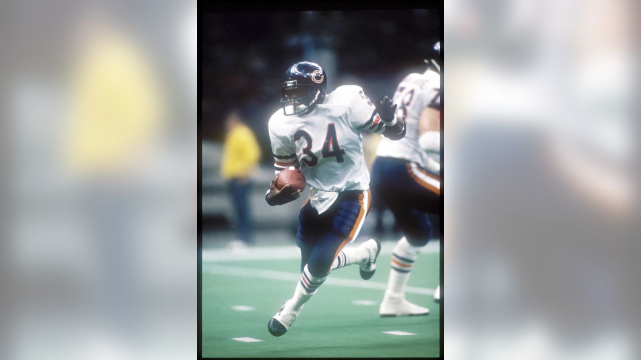 Walter Payton Chicago Bears NFL Super Bowl XX Detroit Lions