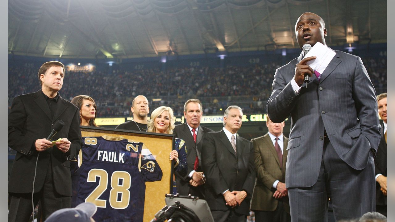 Marshall Faulk Jersey Retired